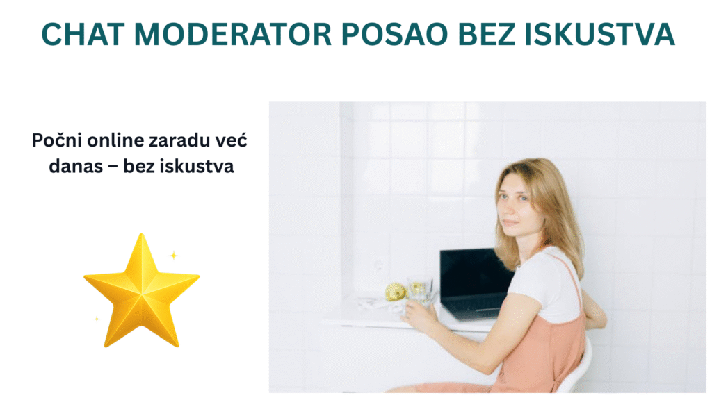 Chat moderator posao bez iskustva