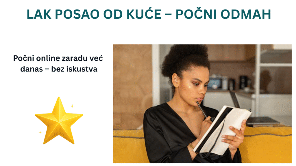 Lak posao od kuće – počni odmah