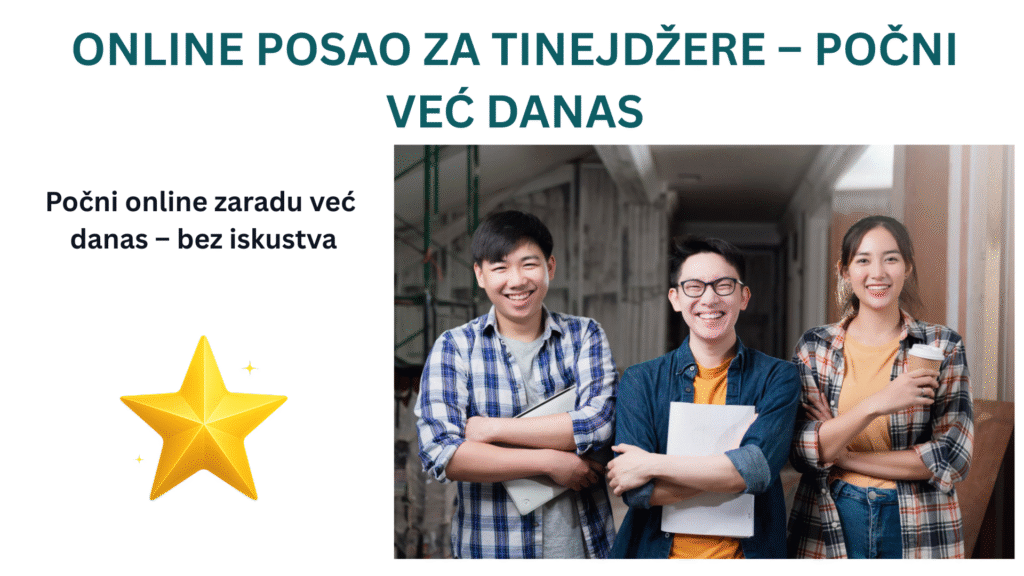 Online posao za tinejdžere – počni već danas